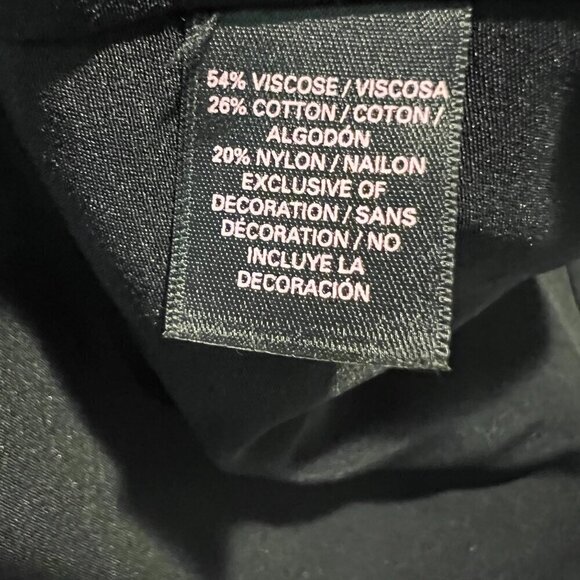 Victoria's Secret Cream Lace Midi Dress with Black Bow, Size 6 - Picture 16 of 16